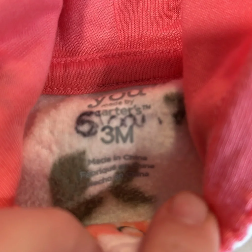 Carters - 3m‎ fleece onsies